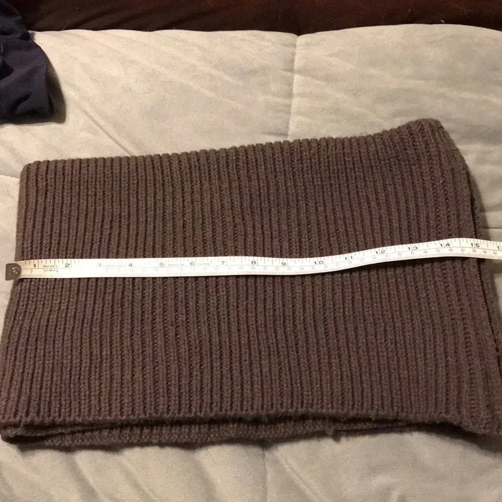 Light brown extra large cowl neck